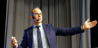 Professor Robert Thomas, 11 mars 2020, ABF Huset, Stockholm. Foto: Torbjörn Sassersson för TV Hälsa